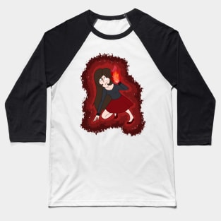 Marvel Flame Baseball T-Shirt